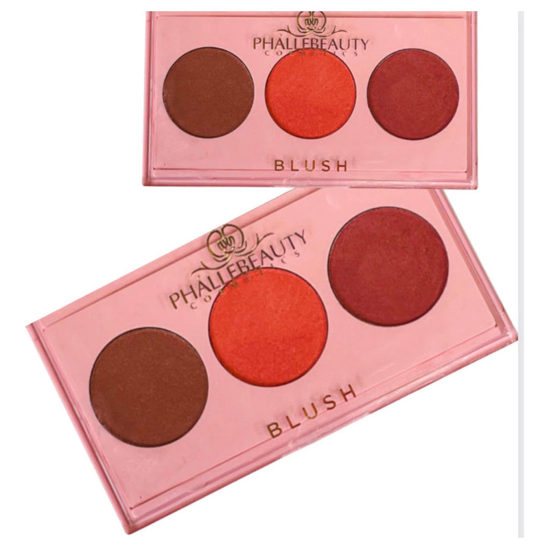 Trio de Blush PhálleBeauty PH0318